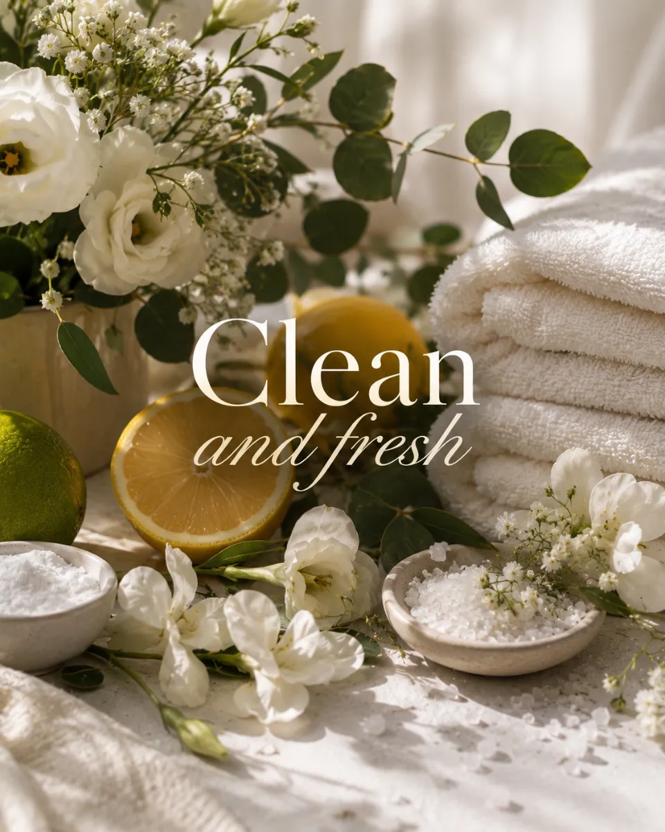 Clean and Fresh-Χειροποίητο Αρωματικό Κερί Σόγιας 250g 4 arwma clean and fresh